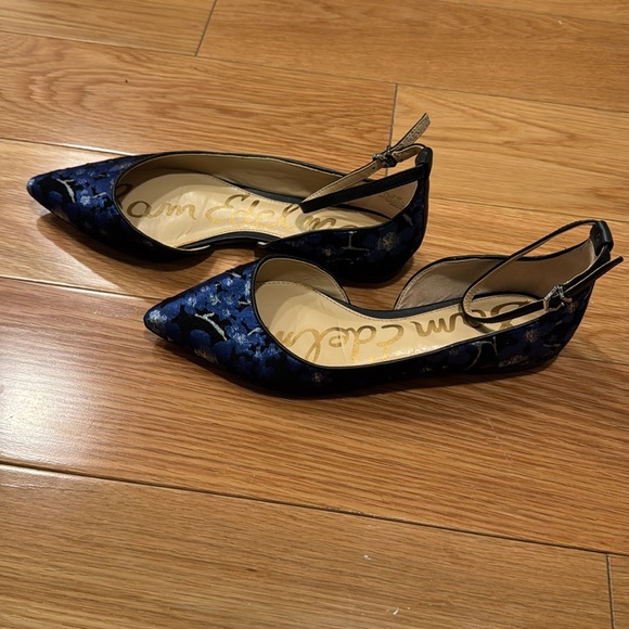 Sam Edelman Radley blue black ballet Flats - Picture 3 of 6